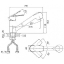 Смеситель D&K Lessing Rhein DA1322501 для кухонной мойки, с вытяжным душем