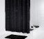 Штора для ванной комнаты Ridder Diamond черный 180x200 48300