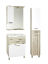 Комплект мебели Style Line Ориноко 60 с бельевой корзиной, белый, ориноко