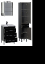 Комплект мебели Aquanet Верона 58 черная