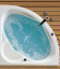 Акриловая ванна Santek Карибы 140х140 Базовая плюс