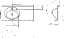 Раковина Акватон Отель 3-1200 левая с навесами и диспенсором