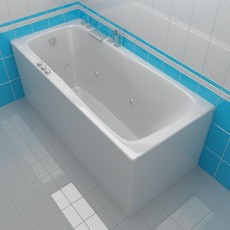 Акриловая ванна Акватика Авентура Basic 170х75х67