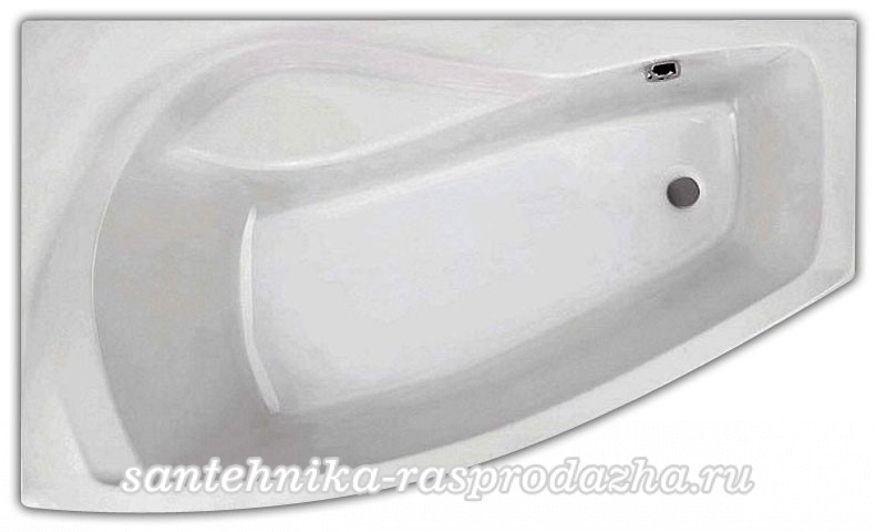Акриловая ванна Santek Майорка XL 160х95 L/R