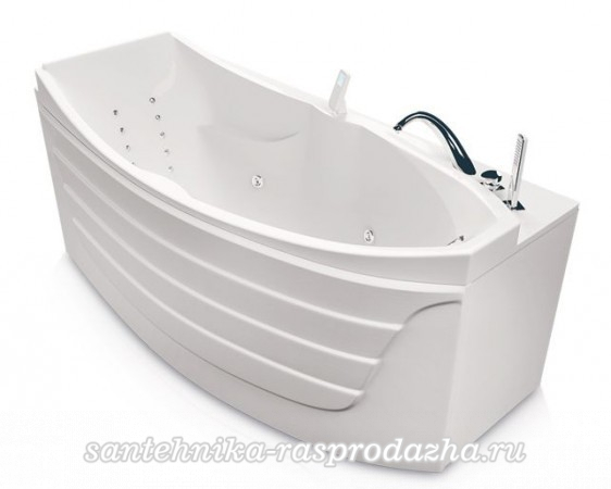 Акриловая ванна Акватика Аврора Standart 175x80x74