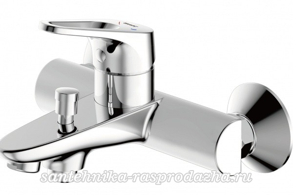 Смеситель Bravat Drop-D F648162C-B-RUS для ванны