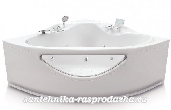 Акриловая ванна Акватика Панорама Standart 155x155x73