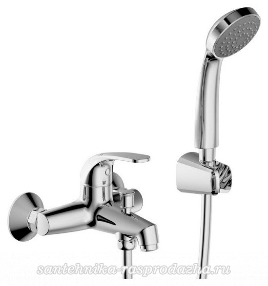 Смеситель Bravat Fit 7F6135188CP-B-RUS для ванны с душем