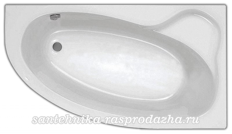 Акриловая ванна Santek Эдера 170х110 L/R Базовая плюс